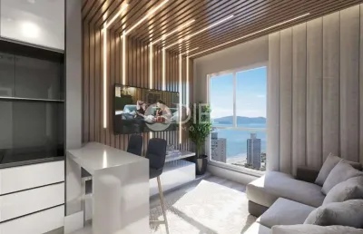 Apartamento com 2 dormitório  2° quadra!, meia praia, itapema - sc