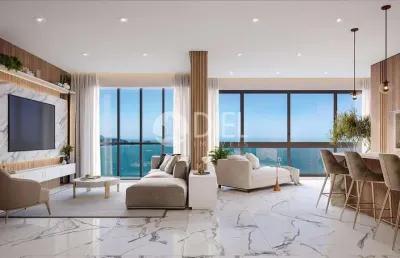 Um belo apto com vista definitiva para o mar!, meia praia, itapema - sc