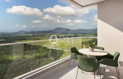 Um belo apto com 3 dorm. sendo 1 suíte e 2 vagas!, meia praia, itapema - sc