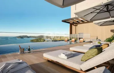 Apartamento em porto belo-sc com 3 suítes, pereque, porto belo - sc