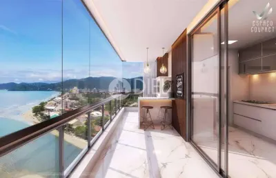 4 suítes 3 vagas com vista privilegiada, meia praia, itapema - sc