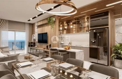 Apto com 2 suites com área de lazer completo, alto pereque, porto belo - sc