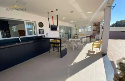 Casa com 5 dormitórios, 580 m² - venda por r$ 2.450.000,00 ou aluguel por r$ 12.960,00/mês - residencial recanto santa bárbara - jambeiro/sp