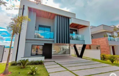 Casa com 5 dormitórios à venda, 470 m² por r$ 6.500.000,00 - condomínio residencial alphaville - são josé dos campos/sp