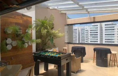Cobertura com 5 dormitórios à venda, 420 m² por r$ 2.700.000,00 - vila ema - são josé dos campos/sp