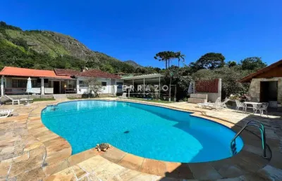 Pousada à venda, 12 quartos, 10 suítes, 8 vagas, quebra frascos - teresópolis/rj