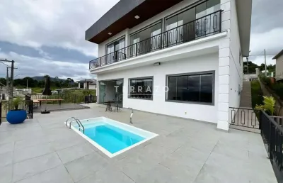 Casa em condomínio à venda, 5 quartos, 4 suítes, 4 vagas, barra do imbuí - teresópolis/rj