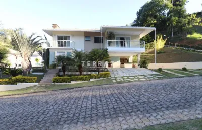 Casa em condomínio mobiliada para locação, 4 quartos, 225m² - quebra frascos