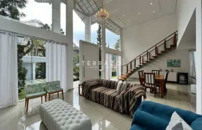Casa em condomínio à venda, 4 quartos, 3 suítes, 2 vagas, posse - teresópolis/rj