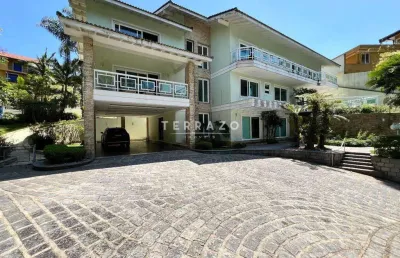 Casa em condomínio à venda, 5 quartos, 4 suítes, 4 vagas, carlos guinle - teresópolis/rj