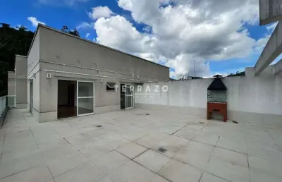 Cobertura para aluguel, 2 quartos, 1 suíte, 1 vaga, ermitage - teresópolis/rj
