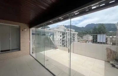 Cobertura à venda, 3 quartos, 1 suíte, 1 vaga, alto - teresópolis/rj