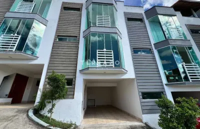 Casa em condomínio à venda, 3 quartos, 2 vagas, fazendinha - teresópolis/rj