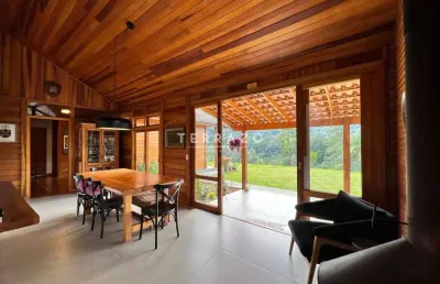 Casa em condomínio à venda, porteira fechada, 5 quartos, 2 suítes, fazenda boa fé - teresópolis/rj