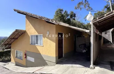 Casa em condomínio à venda, 2 quartos, 1 suíte, 1 vaga, araras - teresópolis/rj