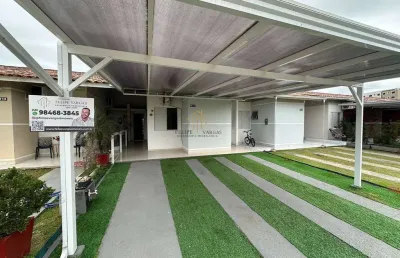 Casa 3 dormitórios, com suíte no condomínio terra nova palhoça