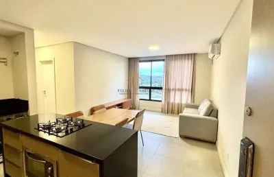 Apartamento mobiliado com 2 dormitórios no passeio pedra branca