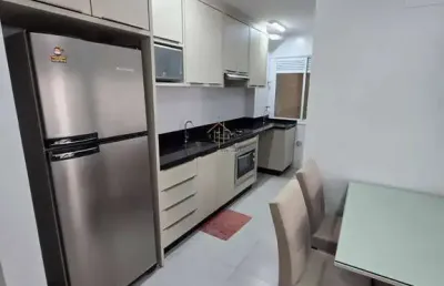 Apartamento em andar alto, mobiliado, com dois dormitórios na pedra branca!