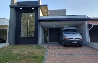Casa térrea - fase final de acabamento - condomínio campos do conde 2 - paulínia