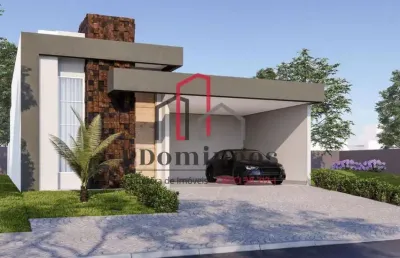 Casa  em fase de construção  á venda no condomínio olívio franceschini, em hortolândia