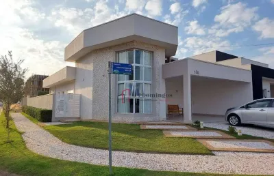 Casa térrea de esquina - acabamento fino - condomínio campos do conde 2 - paulínia