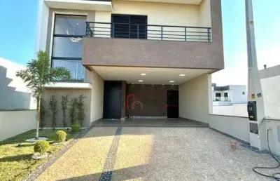 Sobrado ( 3 suítes e piscina ) impecável - residencial terras da estância - paulínia