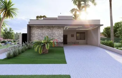 Casa térrea - alto padrão completa - residencial club santorini - paulínia