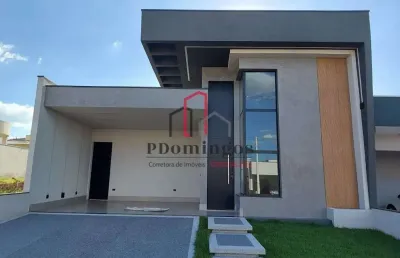 Casa térrea - moderna e sofisticada - condomínio olívio franceschini - hortolândia