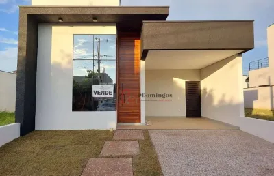 Casa térrea - 3 suítes e acabamento fino - residencial terras da estância - paulínia