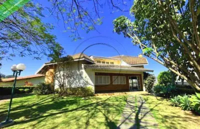 Espetacular casa com 6 quartos à venda no condomínio marambaia, vinhedo-sp