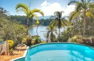Linda chácara pé na água à venda em piracaia 3mil metros