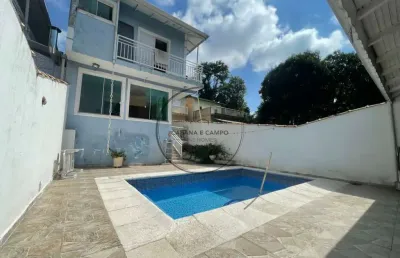 Excelente casa com piscina em terra preta - mairiporã