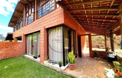 Casa de campo aconchegante em condomínio à venda em piracaia-sp