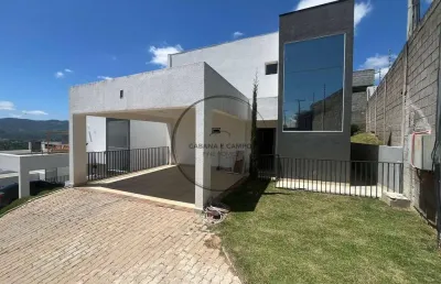 Casa à venda em condomínio fechado jd. estância brasil - atibaia