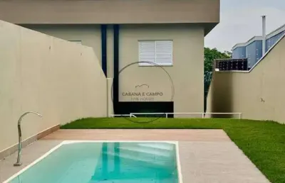 Sobrado novo à venda com 03 suítes e piscina - jd. paulista atibaia