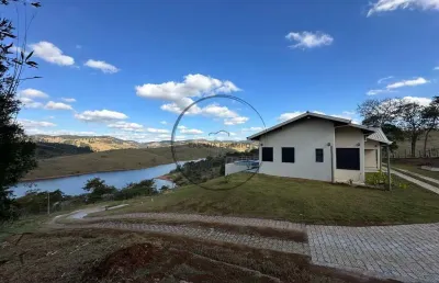 Luxuosa chácara com linda vista para represa em piracaia-sp