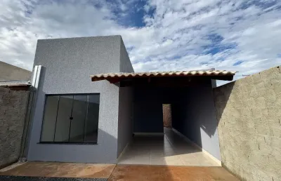 Casa modelo aquisição e construção no setor mansões águas quentes