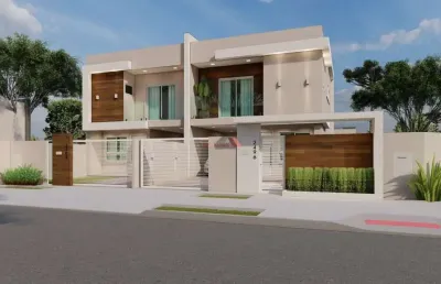 Sobrado alto padrão à venda em araucária | vialar imóveis - imobiliária em araucária