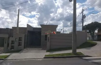 Casa de esquina com amplo terreno - bairro sabiá, araucária - pr