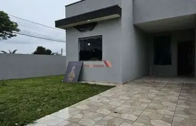 Casas em construção em araucária - campina da barra