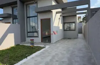 Casa com 3 quartos à venda na rua maracanã, capela velha, araucária, 180 m2 por r$ 530.000