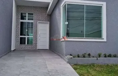 Casa com 3 quartos à venda na rua osvaldo de lima, estação, araucária, 80 m2 por r$ 650.000