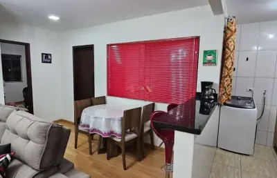 Apartamento com 2 quartos à venda na rua alberto lesniowski, costeira, araucária, 52 m2 por r$ 215.000