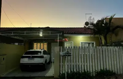 Casa com 2 quartos à venda na rua claro antônio calado, cachoeira, araucária, 130 m2 por r$ 495.000