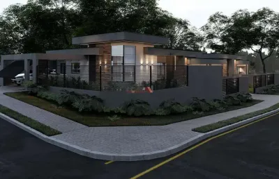 Casa com 3 quartos à venda na rua tibagi, iguaçu, araucária, 72 m2 por r$ 450.000