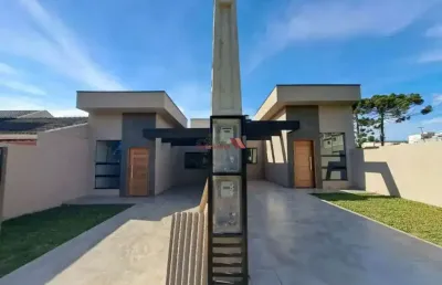 Casa com 3 quartos à venda na rua oscar renaud, iguaçu, araucária, 85 m2 por r$ 680.000
