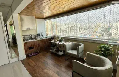 Apartamento com 3 dormitórios à venda, 128 m² por r$ 1.399.000,00 - centro - santo andré/sp