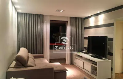 Apartamento com 2 dormitórios à venda, 82 m² por r$ 530.000,00 - vila valparaíso - santo andré/sp