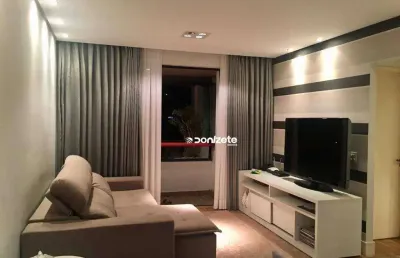 Apartamento com 2 dormitórios à venda, 82 m² por r$ 530.000,00 - vila valparaíso - santo andré/sp