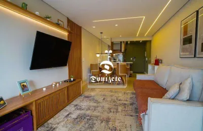Apartamento com 3 dormitórios à venda, 91 m² por r$ 1.099.000,00 - vila assunção - santo andré/sp